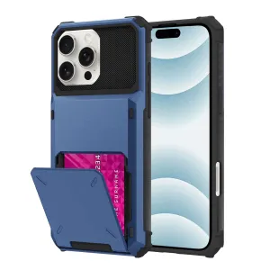 Shockproof iPhone Case With 4 Card Holder Slot