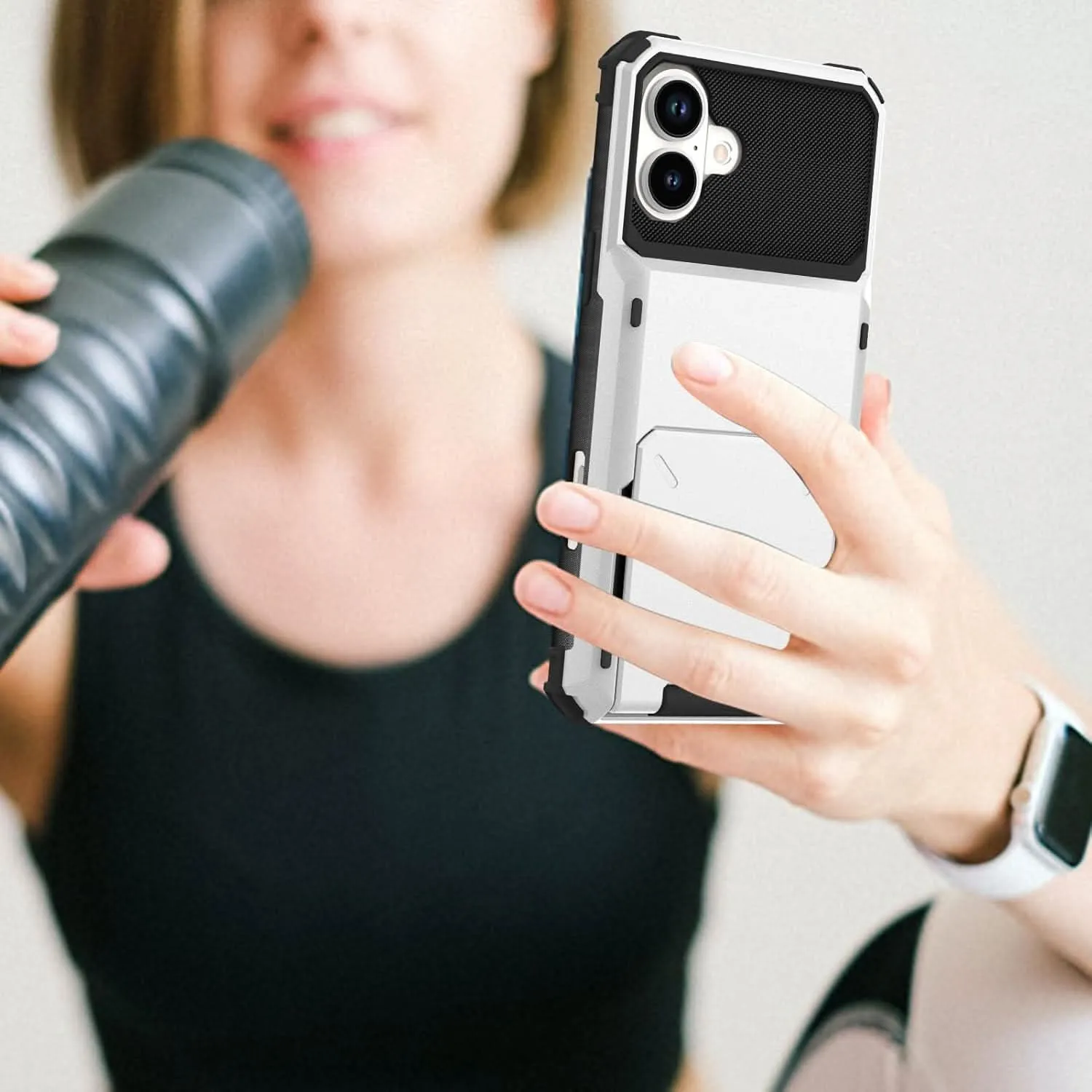 Shockproof iPhone Case With 4 Card Holder Slot
