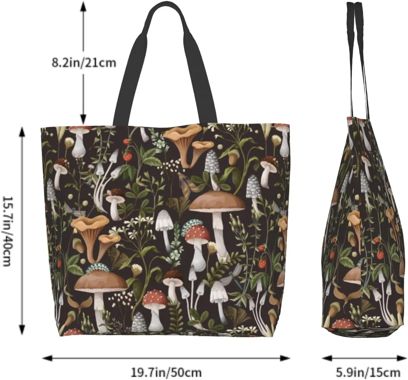 Shoulder Bag Large Reusable Eco-friendly Shopping Bags Portable Storage Handbag