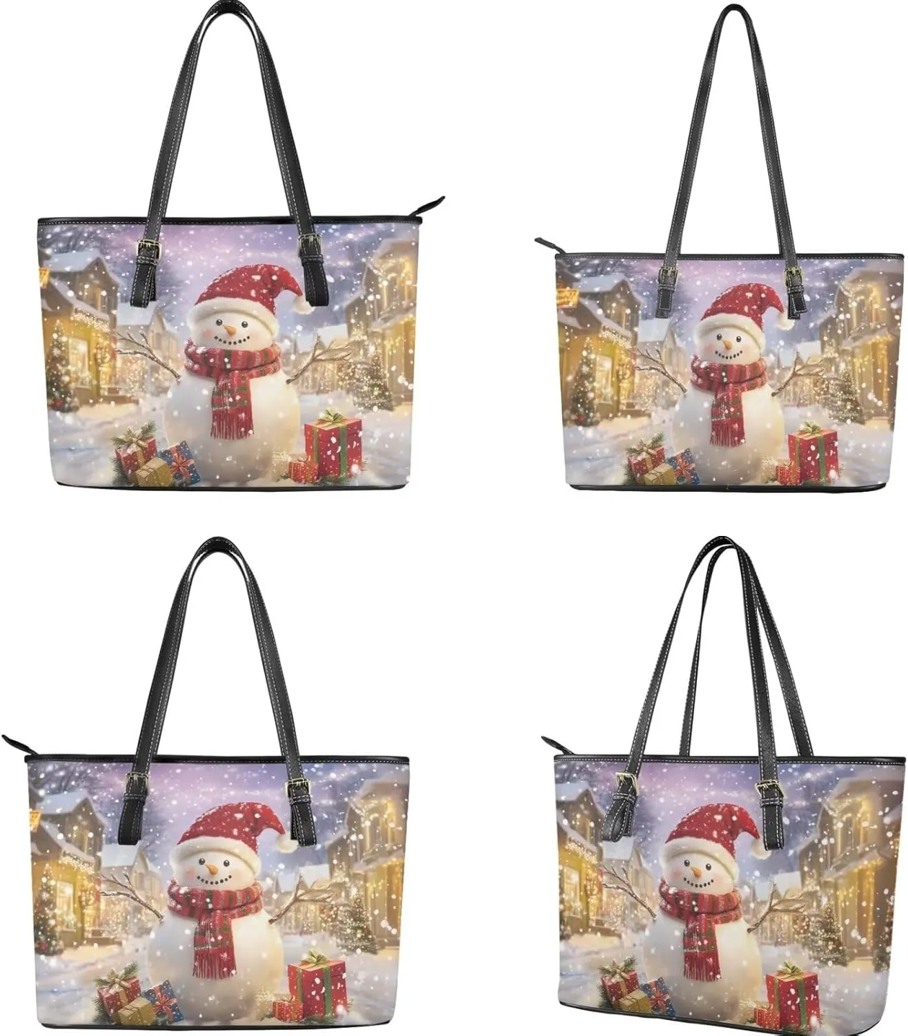 Shoulder Bag Set of 2 Christmas Purse for Women Small Wrist Strap Wallet