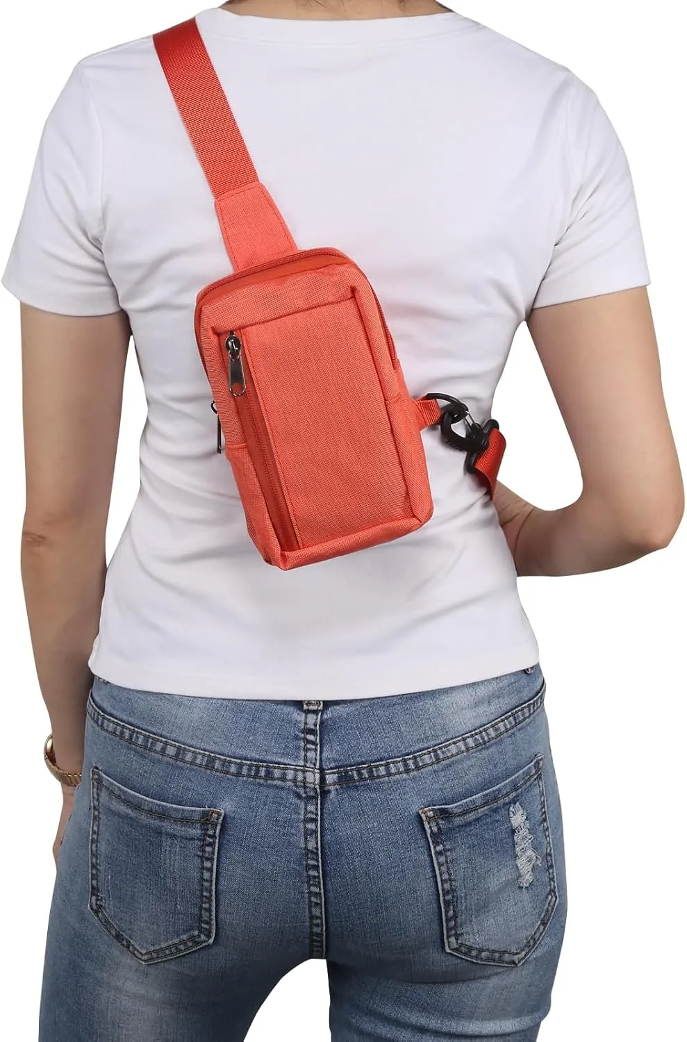 Sling Bag Crossbody, Waterproof Chest Bag for Men and Women, Crossbody Wallet Shoulder Bag for Outdoor