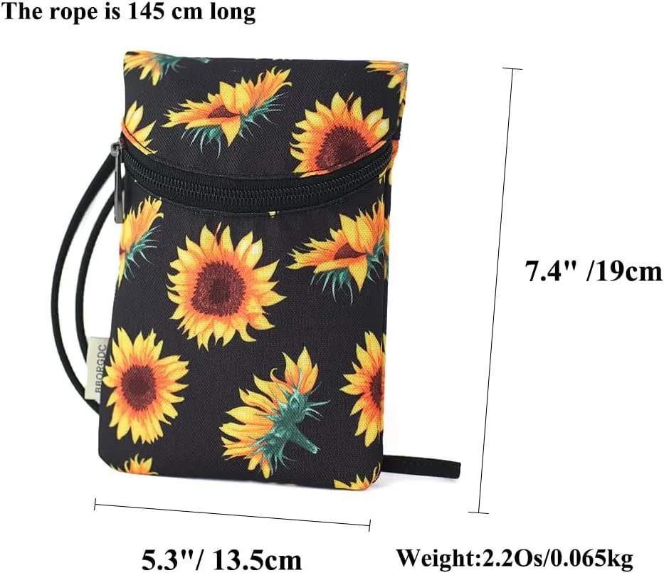Small Crossbody Women Cell Phone Purse Wallet Bag With Shoulder Strap