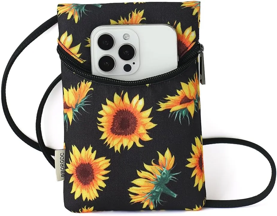 Small Crossbody Women Cell Phone Purse Wallet Bag With Shoulder Strap