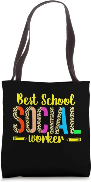 Social Worker Social Work Caseworker Public Servant Students Tote Bag