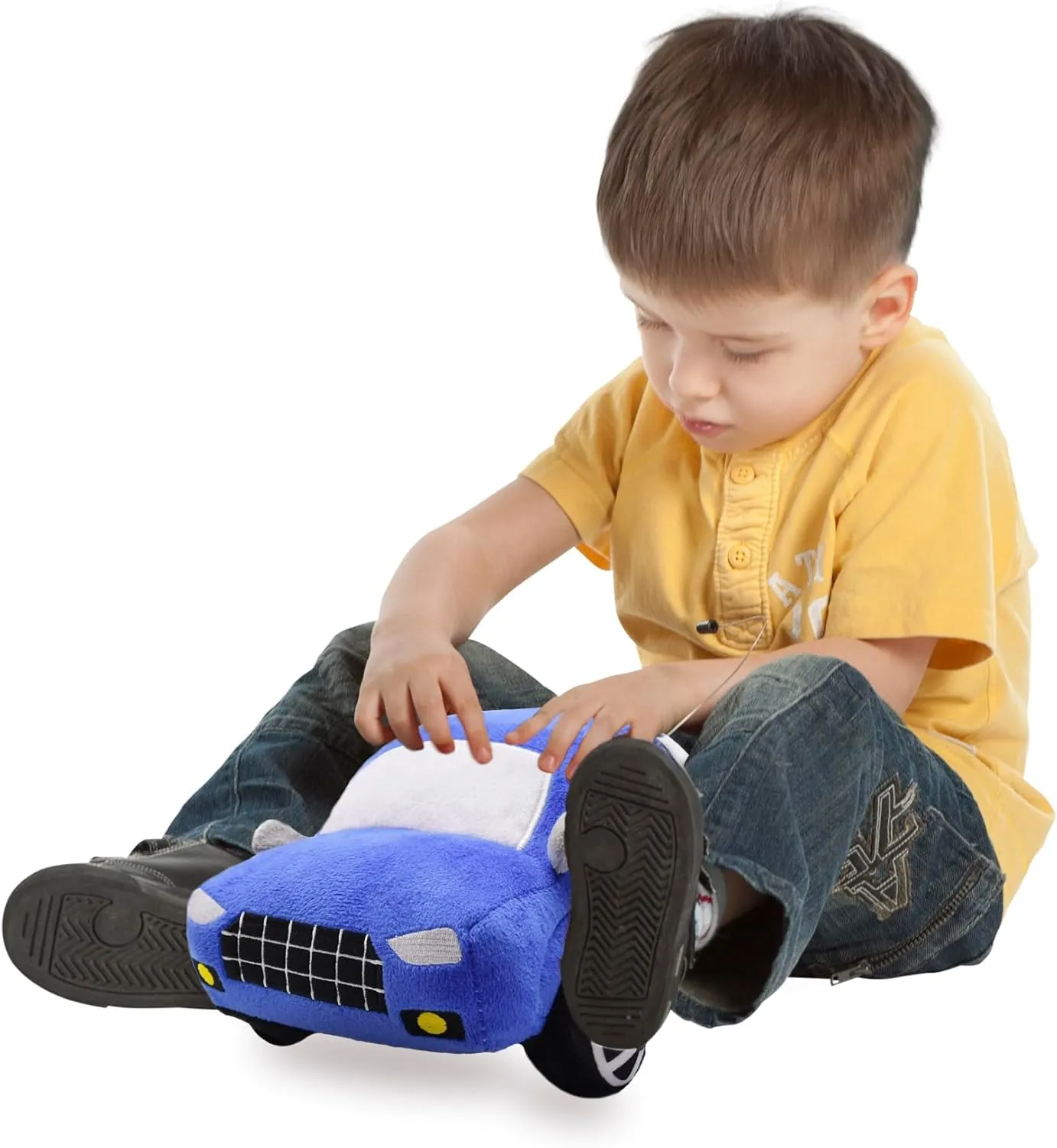 Soft Pickup Truck Stuffed Car Toy Super Cute Plush Little Trucks Excellent Gifts for Kids or Birthday Party 12 Inches