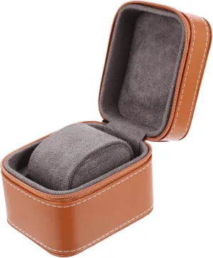 SOIMISS Elegant Jewelry Storage Case for Watches and Accessories Portable Organizer for Display and for Home Travel Use