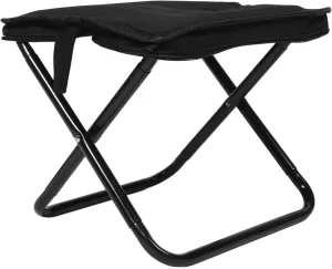 Sosoport Portable Folding Stool Outdoor Fully Camp Chair for Hiking Fishing Gardening and Beach Picnics Includes Stylish Zippered Carry Bag for