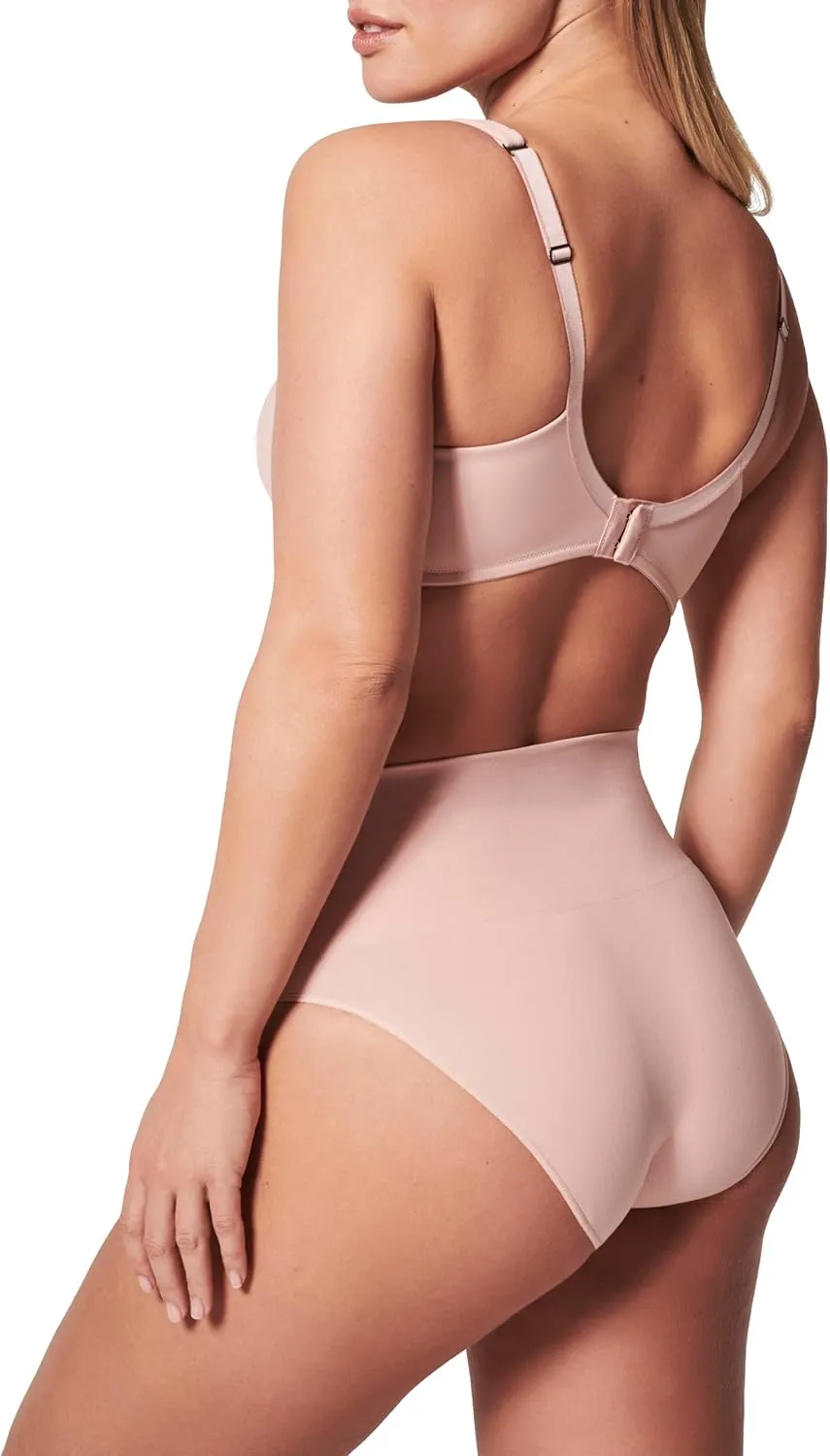 SPANXshape ExtraOrdinary Brief - Sculpting with Compression - Women's Shapewear Underwear - Recycled Nylon Fabric Blend