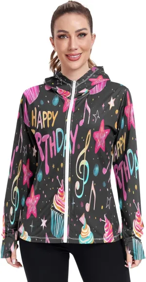 Spf Hoodie Upf 50 , Long Sleeve Top, Long Sleeve Zip up Hoodie, Hiking Shirt Women