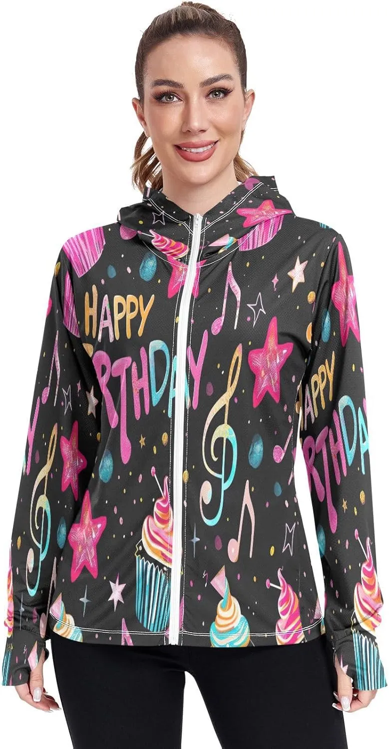 Spf Hoodie Upf 50 , Long Sleeve Top, Long Sleeve Zip up Hoodie, Hiking Shirt Women