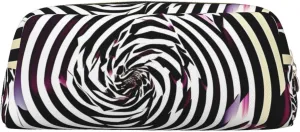 Spiral Optical illusion Gif Print Versatile Storage Pouch Makeup Bag Travel Office Small Items Organizer Bag