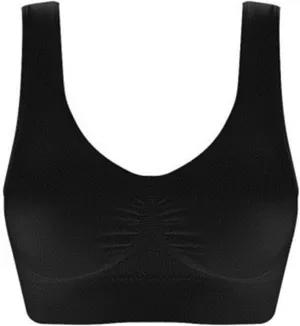 Sports Bras for Women Casual Bra Removable Pad Double Layer Seamless Wireless Leisure Bra Body Shaper Push Up Bras