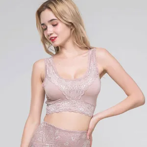 Sports Lace Breathable Silk Bra
