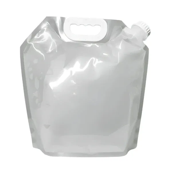 Spout Pouch with Cap - Complete Unit, Available in Clear, Black, Silver