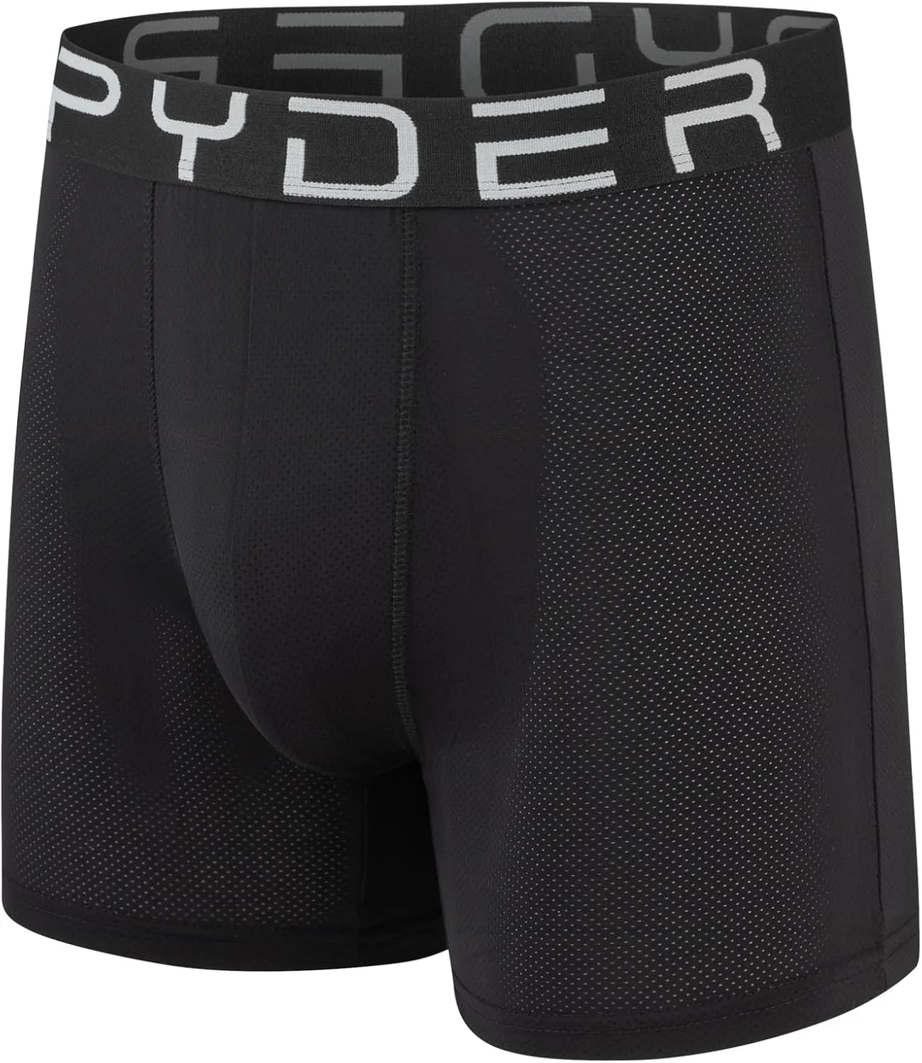 Spyder Mens Boxer Briefs Performance Nylon Mesh Sports Underwear