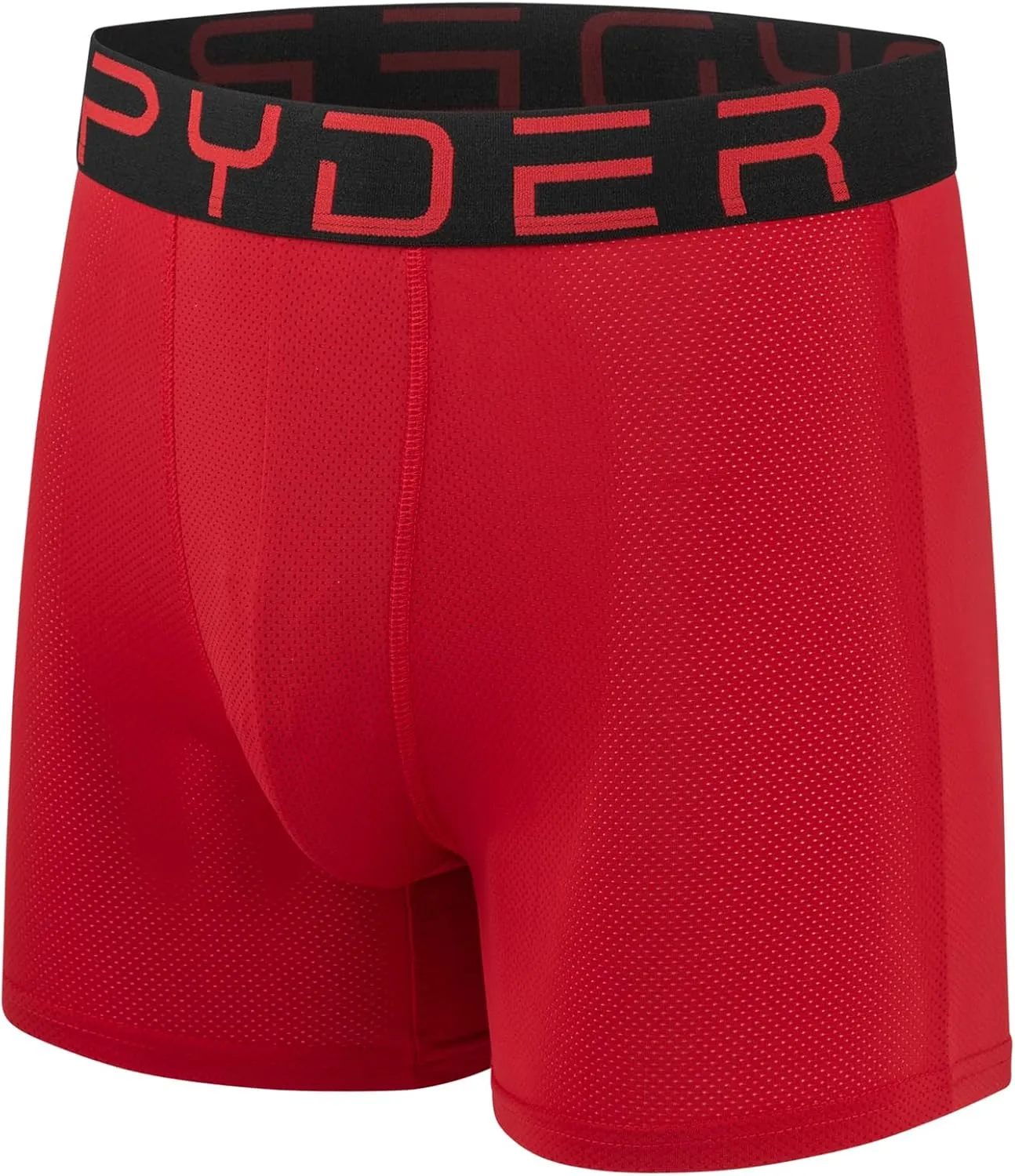 Spyder Mens Boxer Briefs Performance Nylon Mesh Sports Underwear