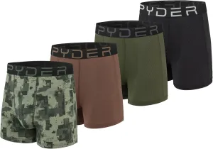 Spyder Mens Boxer Briefs Performance Nylon Mesh Sports Underwear
