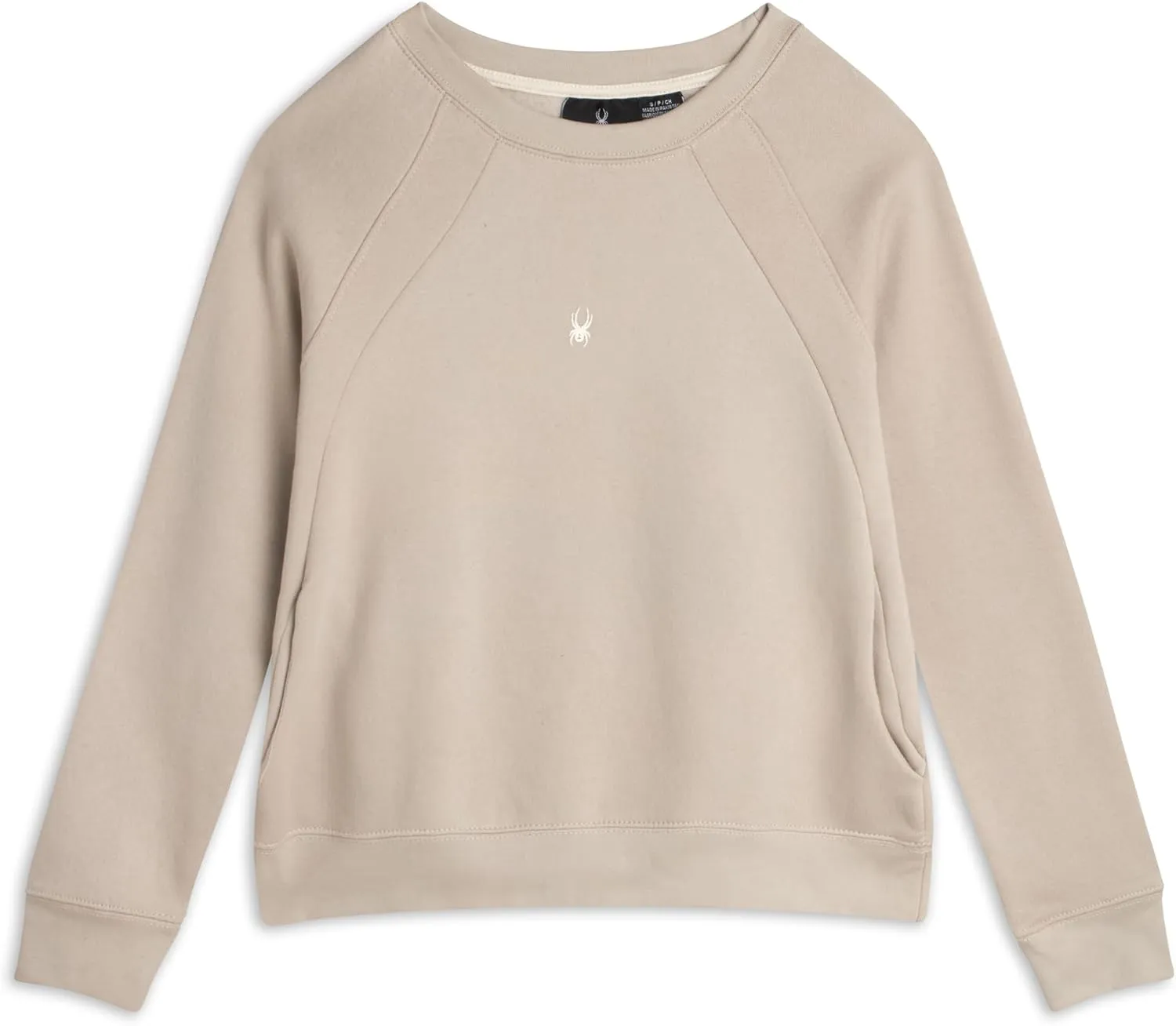 Spyder Women's Crewneck Pullover Sweater - Soft Fleece Long Sleeve Raglan Sweater for Women (Sizes: S-3X)