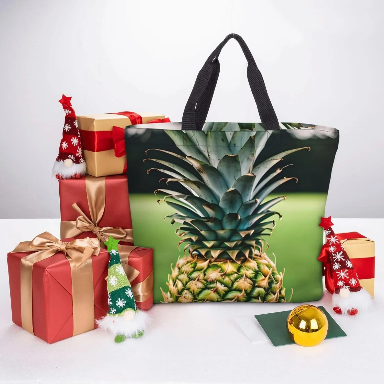 SSIMOO Flowers Colorful Butterfly 1 Stylish Zipper Shopping Bags,Shoulder Bag,The Perfect Blend Of Style And Convenience