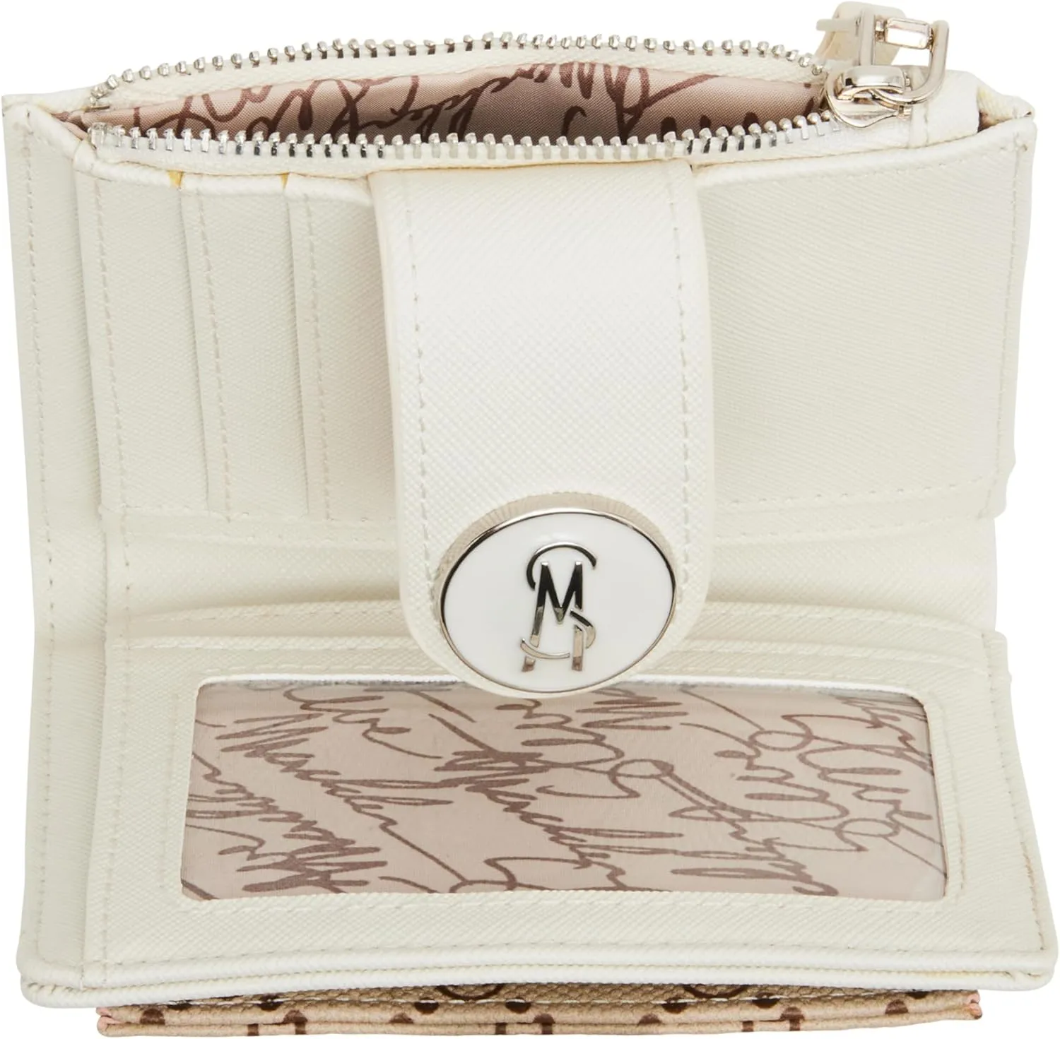 Steve Madden Women's Jadyn-f Bifold with Removable Card Case