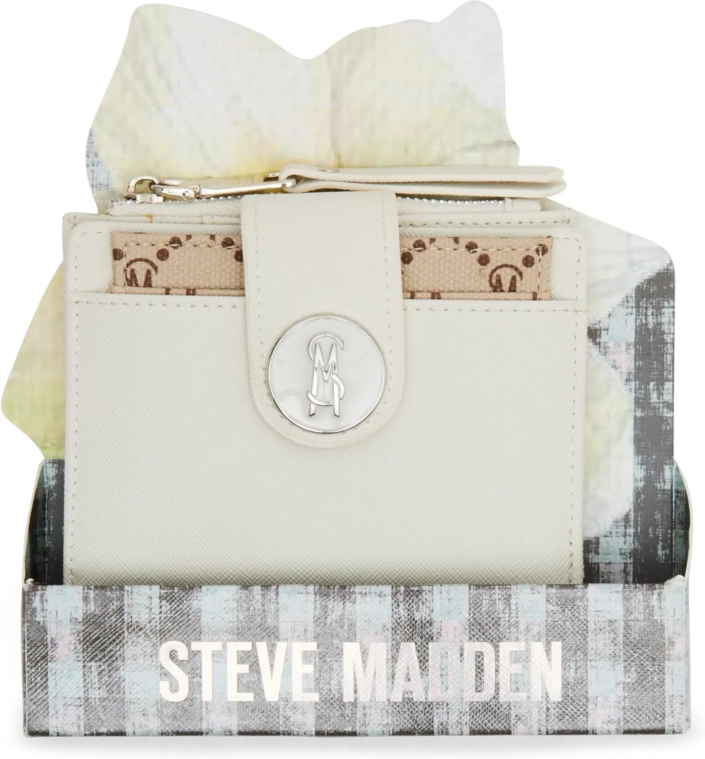 Steve Madden Women's Jadyn-f Bifold with Removable Card Case