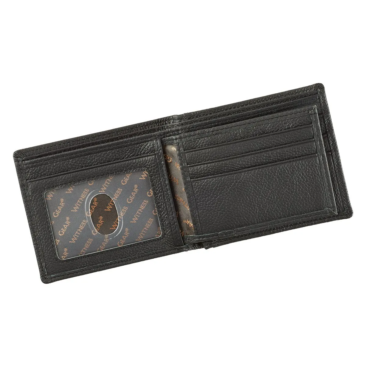 Strong and Courageous Leather Wallet