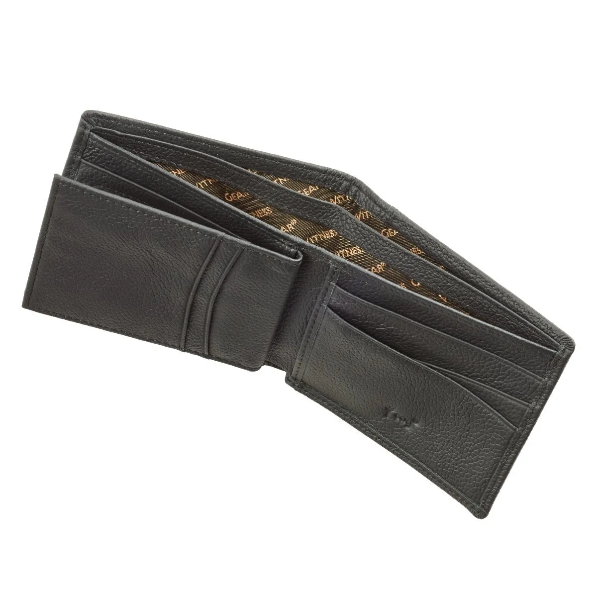 Strong and Courageous Leather Wallet