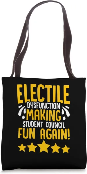 Student Council School Student Organization Class President Tote Bag