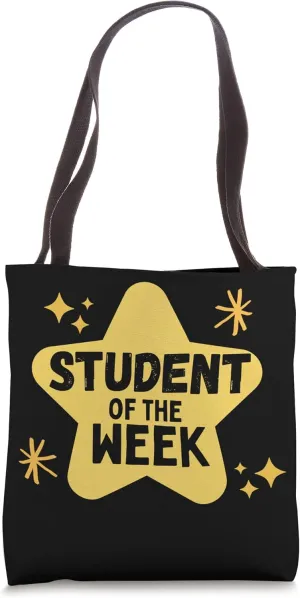 Student of the Week Star Student Star of the Week Tote Bag