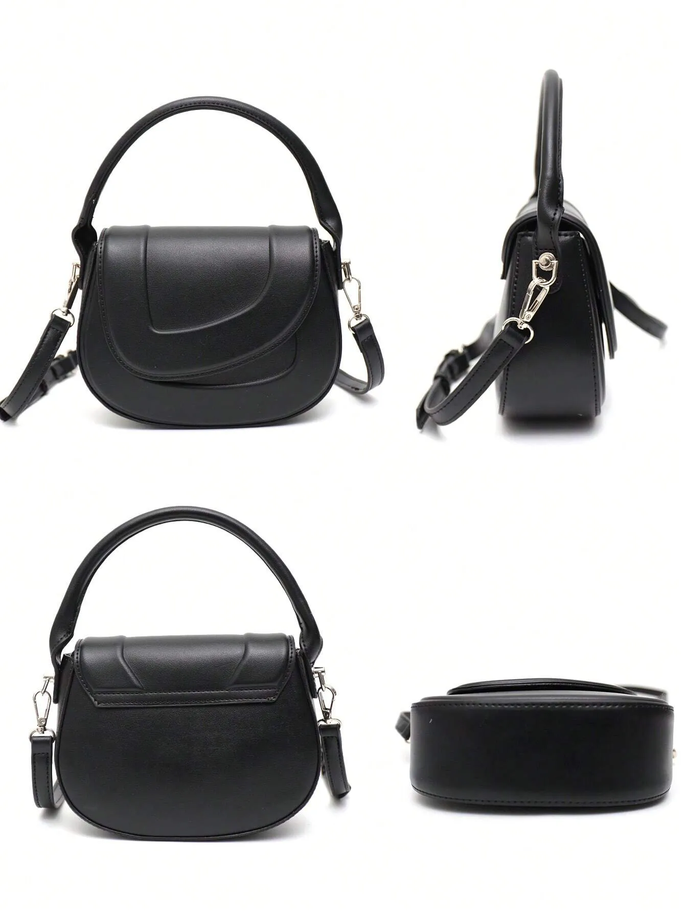 Stylish Minimalist Designer Saddle Bags