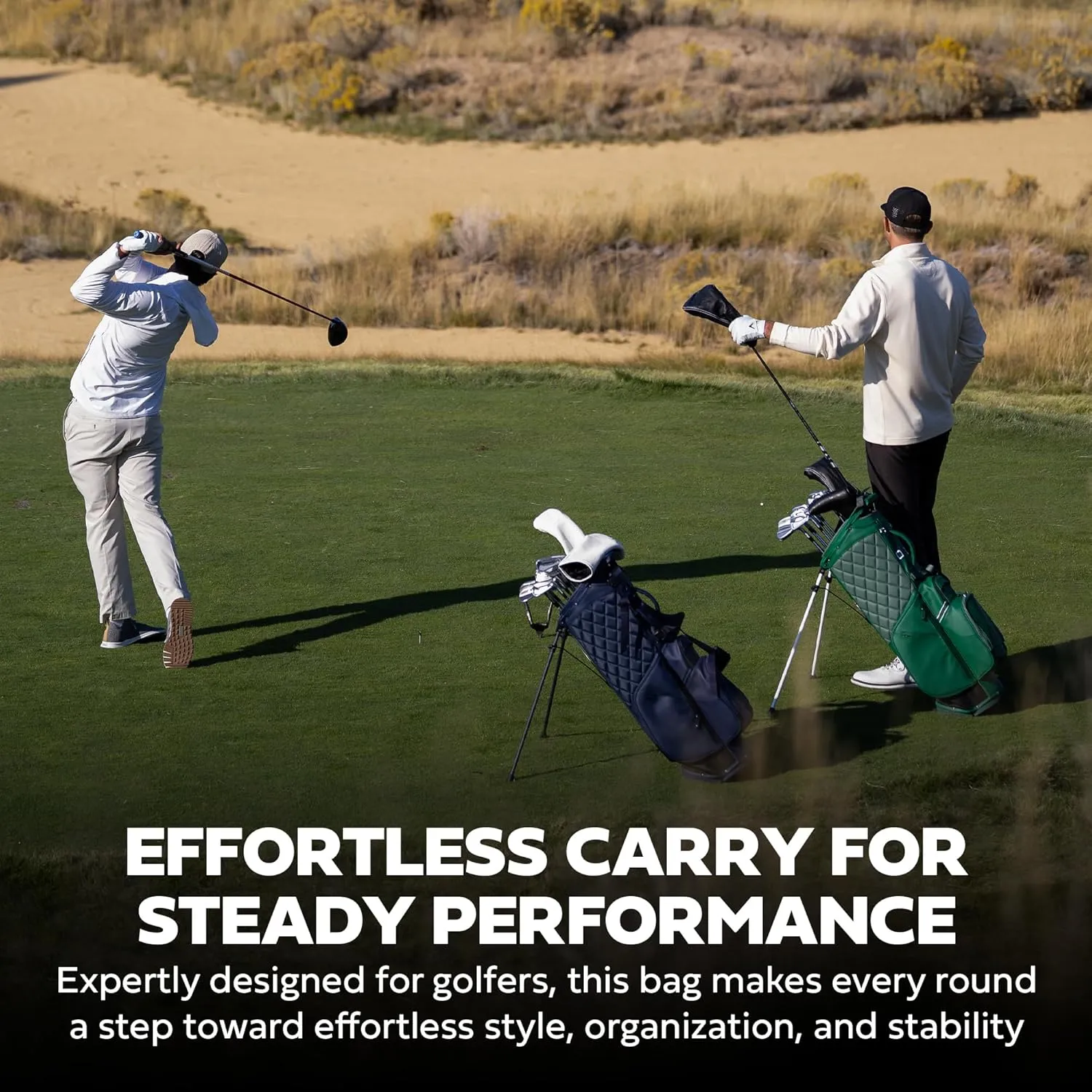 Sun Mountain Matchplay Stand Bag - Durable Golf Stand Bag with a Four-Way Top and Ergonomic Handle for Ultimate Convenience - Lightweight with Nine Pockets for Spacious Storage