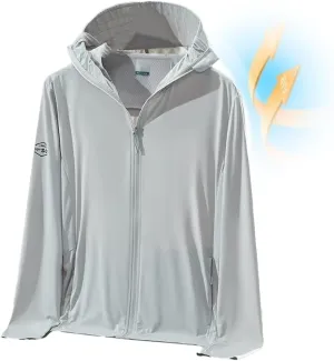 Sun Protection SPF50 Rash Guard Shirts Men's Lightweight Fishing Clothing Ice Silk Anti-UV Ice Fishing Suit Summer