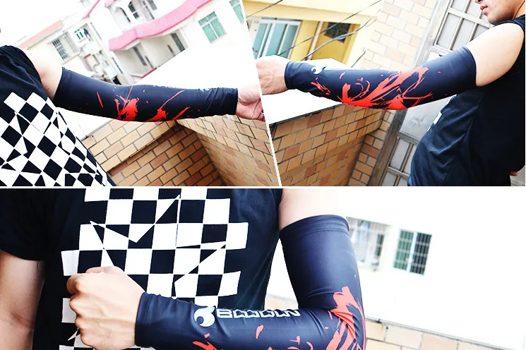 Sun protection UV sleeves slip resistant breathable all outdoor activaties