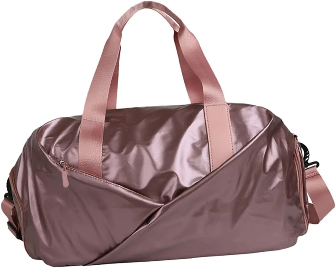 Super Lightweight Oxford Cloth Travel Gym Bag Large Capacity Portable Sports Bag Multi-purpose Random Color