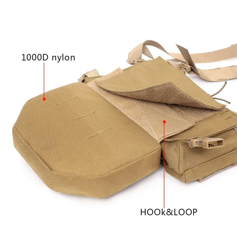 Tactical Armor Carrier Pouch - Portable Waist Bag for Outdoor Activities