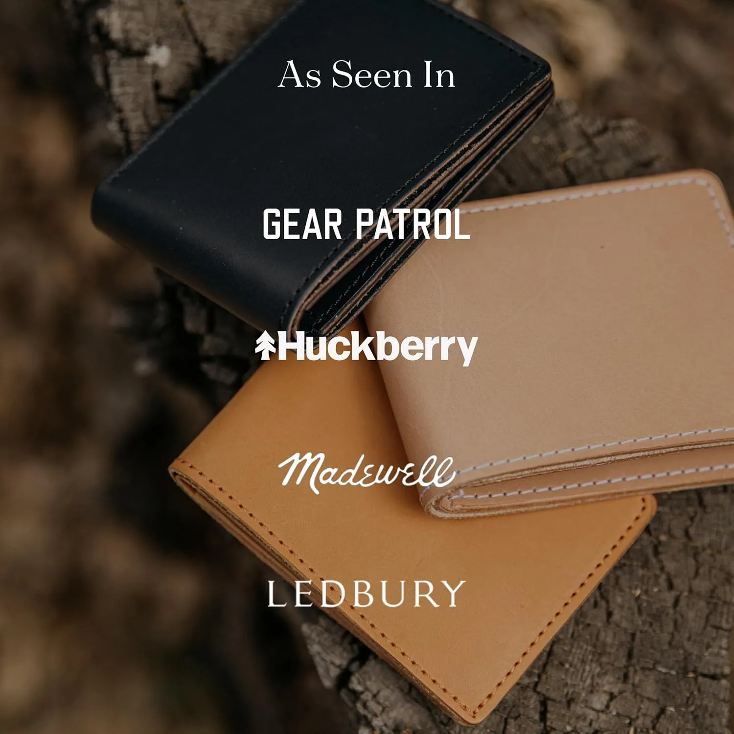 TANNER GOODS Mens Wallet. Mens Leather Wallets. Utility Bifold 4 Card Pocket Wallet, Billfold Slot Cardholder. Made in USA, Saddle Tan