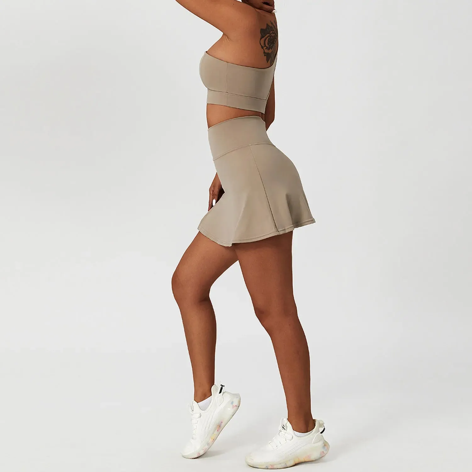 Tennis - Golf Active wear Sets with Built in Shorts