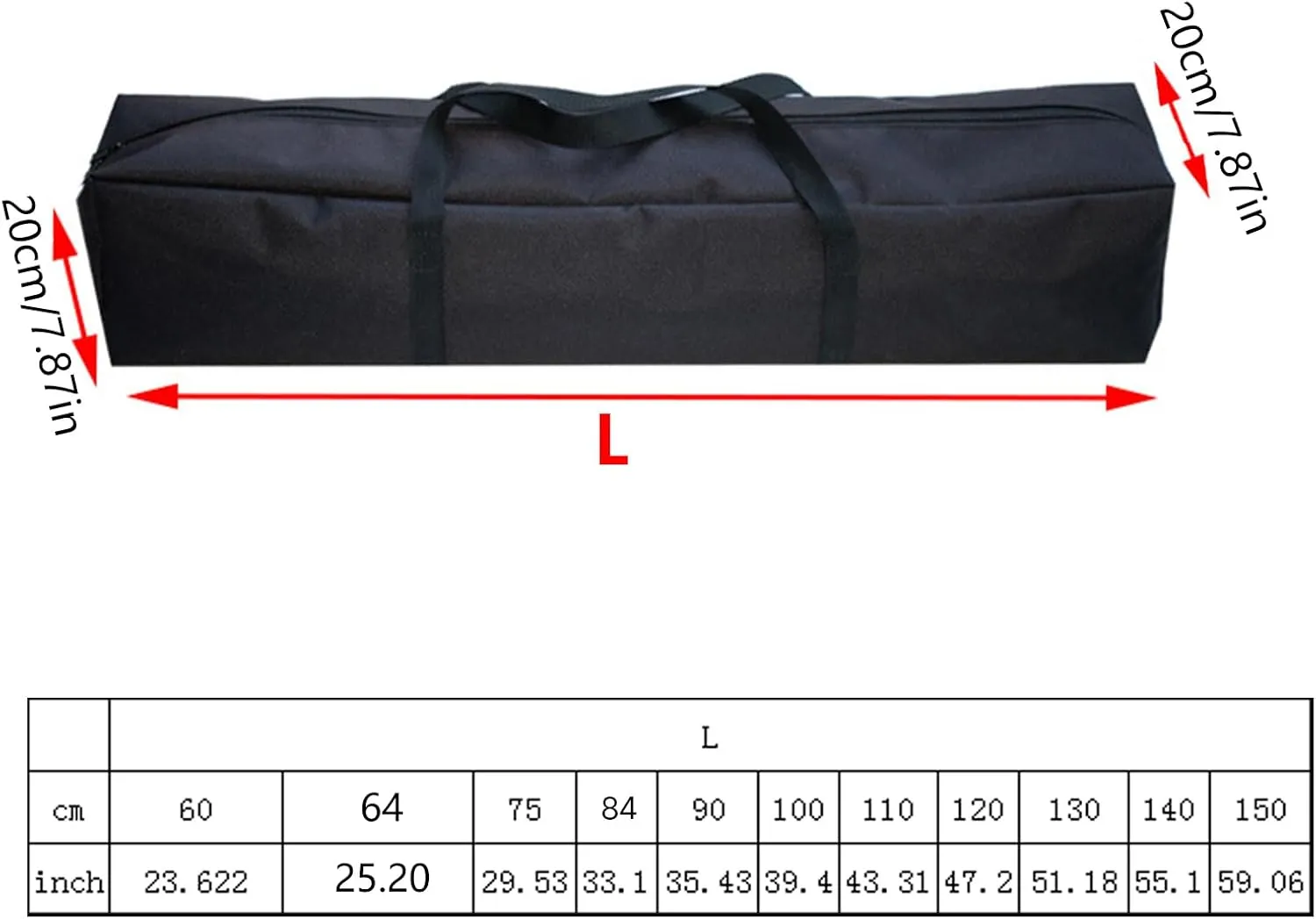 Tent Bag Storage Bag Waterproof Tent Bag Oxford Tent Poles Pack Bag Large Capacity Camping Poles Storage Bag Tent Storage Bag Replacement Camping Gear Storage Bag for Travel Camping Sports