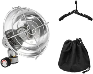 tent heating wamer Portable Gas Heater Mini Camping Tent Warmer Propane Butane Heating Stove with Stand Storage Bag