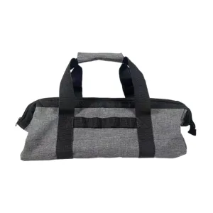 Tent Stakes Storage Bag Tent Accessories Organizer Bag Duffel Tote Portable Multifunctional Peg Storage Bag for Traveling, Gray
