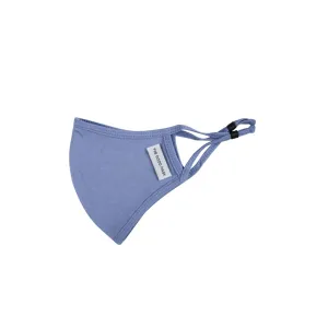 The Good Mask: Soft Cotton Jersey Mask - Cornflower
