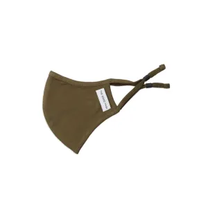 The Good Mask: Soft Cotton Jersey Mask - Olive