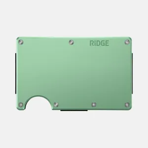 The Ridge Minimalist Slim Wallet For Women - RFID Blocking Front Pocket Credit Card Holder - Metal Wallet For women With Money Clip