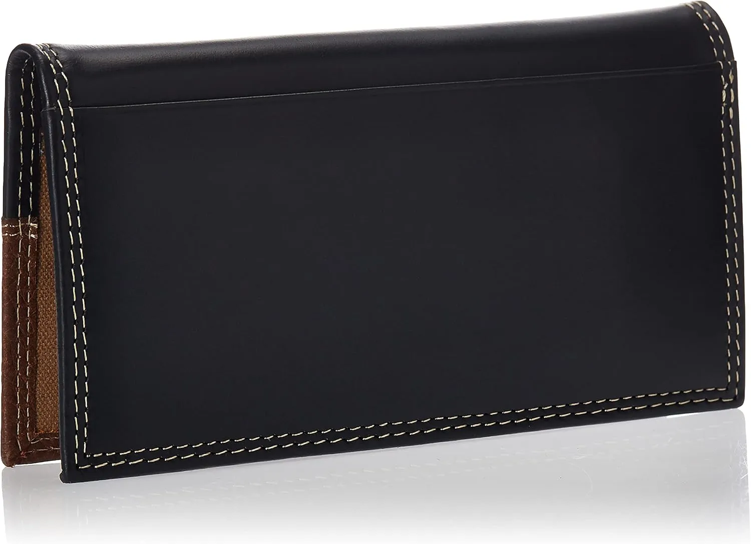 Timberland PRO Men's Leather Long Bifold Rodeo Wallet with RFID