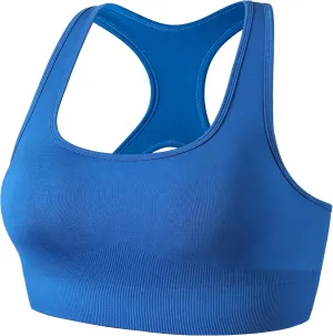 TomTiger Sports Bras for Women High Impact Racerback Removable Padded Seamless Yoga Workout Activewear Bra
