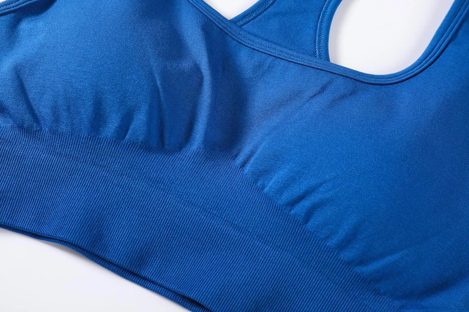 TomTiger Sports Bras for Women High Impact Racerback Removable Padded Seamless Yoga Workout Activewear Bra