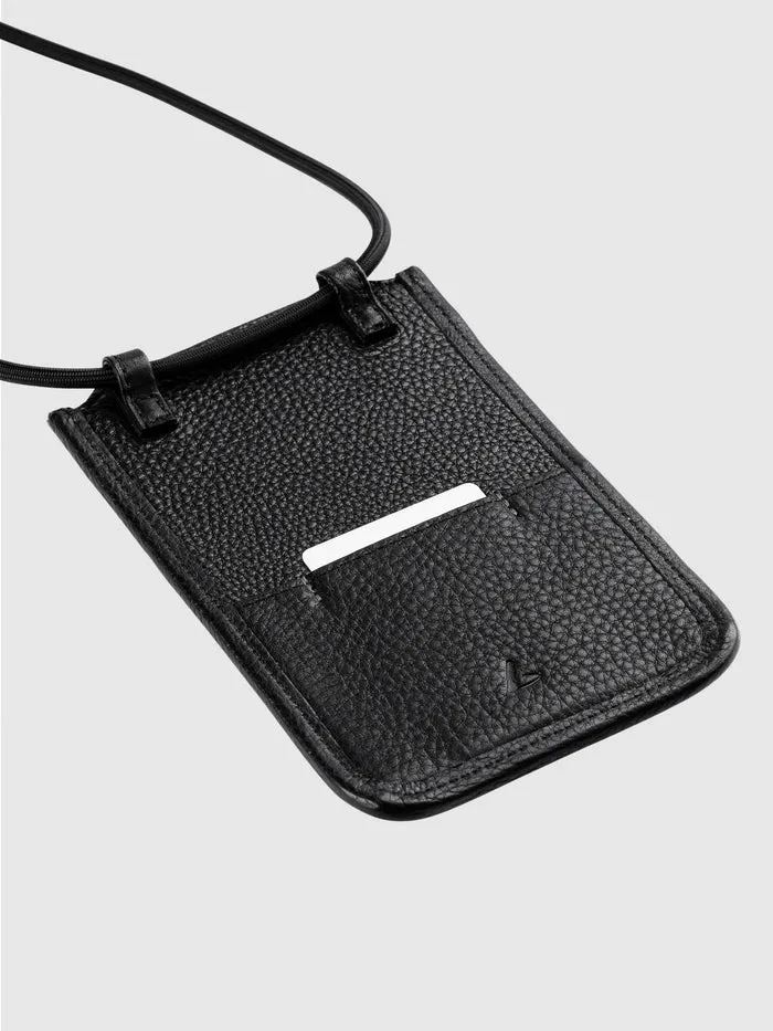 Tone Nume Leather Crossbody Phone Bag