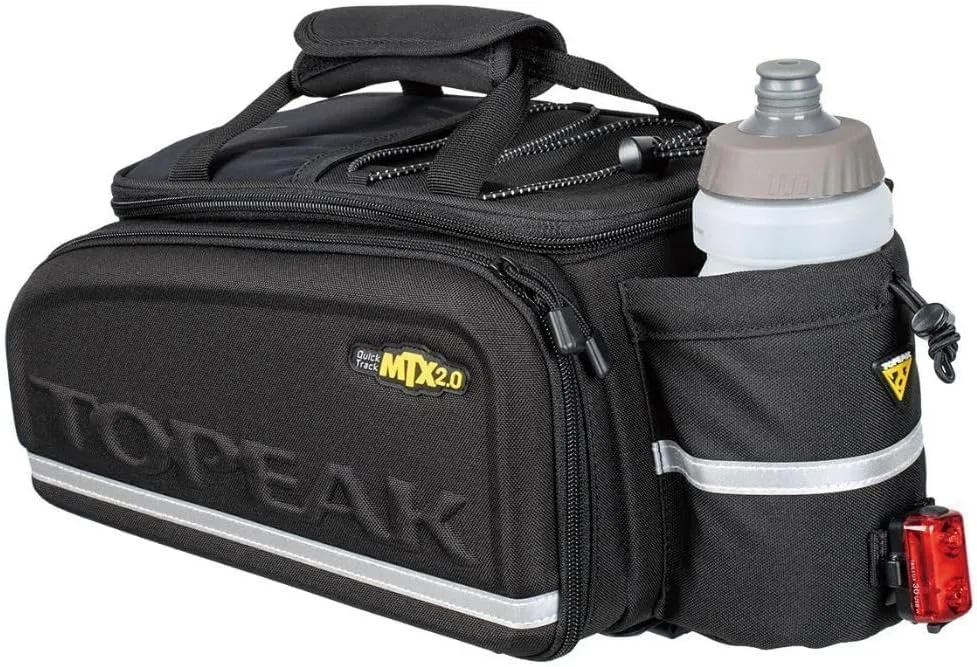 Topeak MTX TrunkBag - Rear Bicycle Bag - Spacious Storage and Easy Mounting