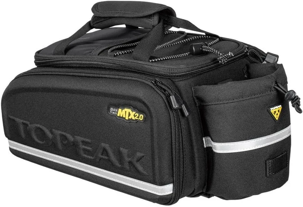 Topeak MTX TrunkBag - Rear Bicycle Bag - Spacious Storage and Easy Mounting