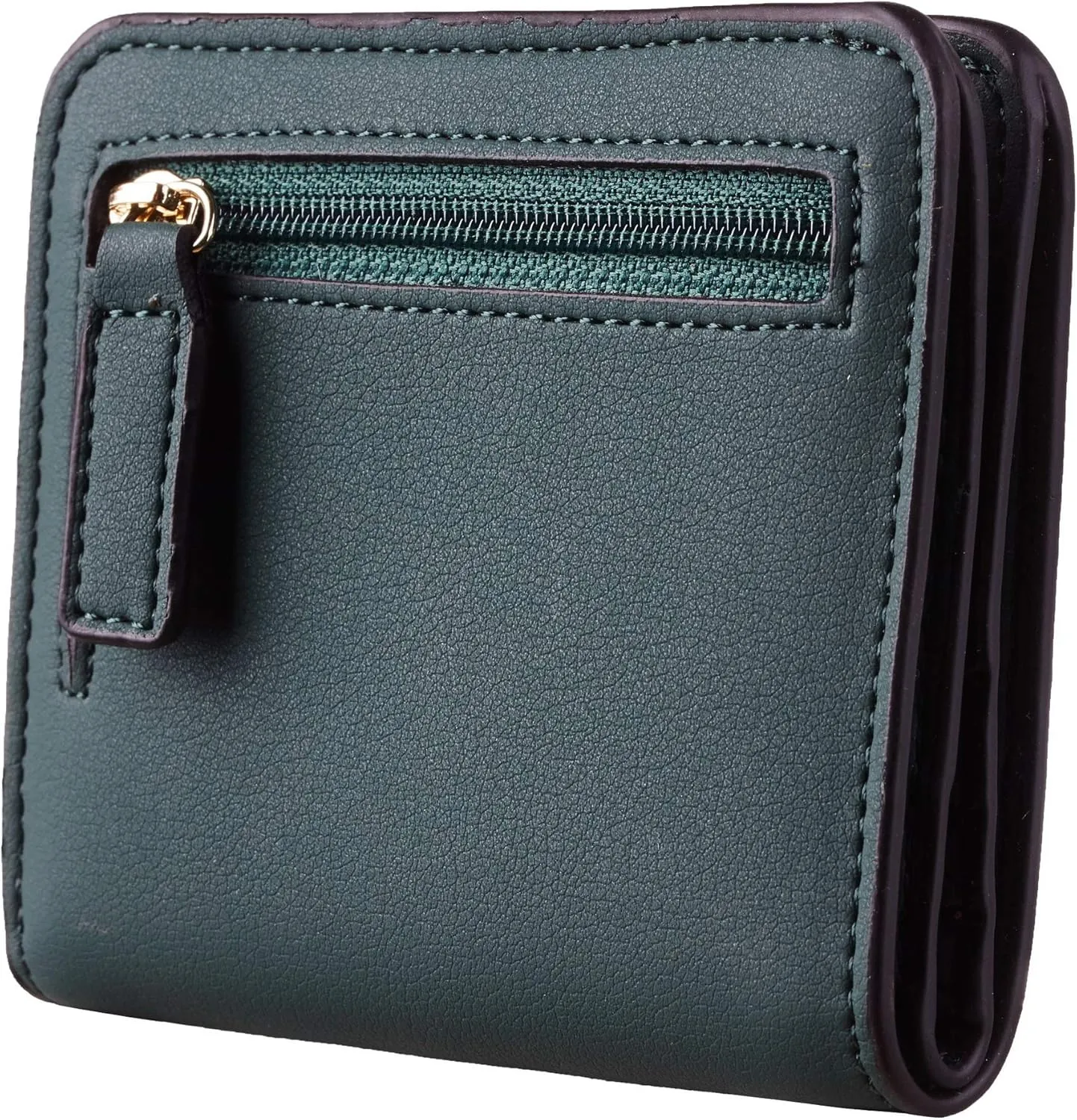 Toughergun Wallet Women Rfid Blocking Small Compact Bifold Luxury Leather Pocket Wallet Ladies Mini Purse with ID Window
